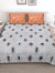 King Size Elegance series Cotton Bedsheet 108x108 inch. (Gray Colour)