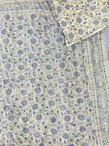 Premium Hand Block reversible Jaipuri Cotton Razai (Quilts)