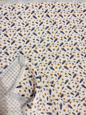 Kids Series Reversible Hand Block Jaipuri Cotton Razai (Quilts)