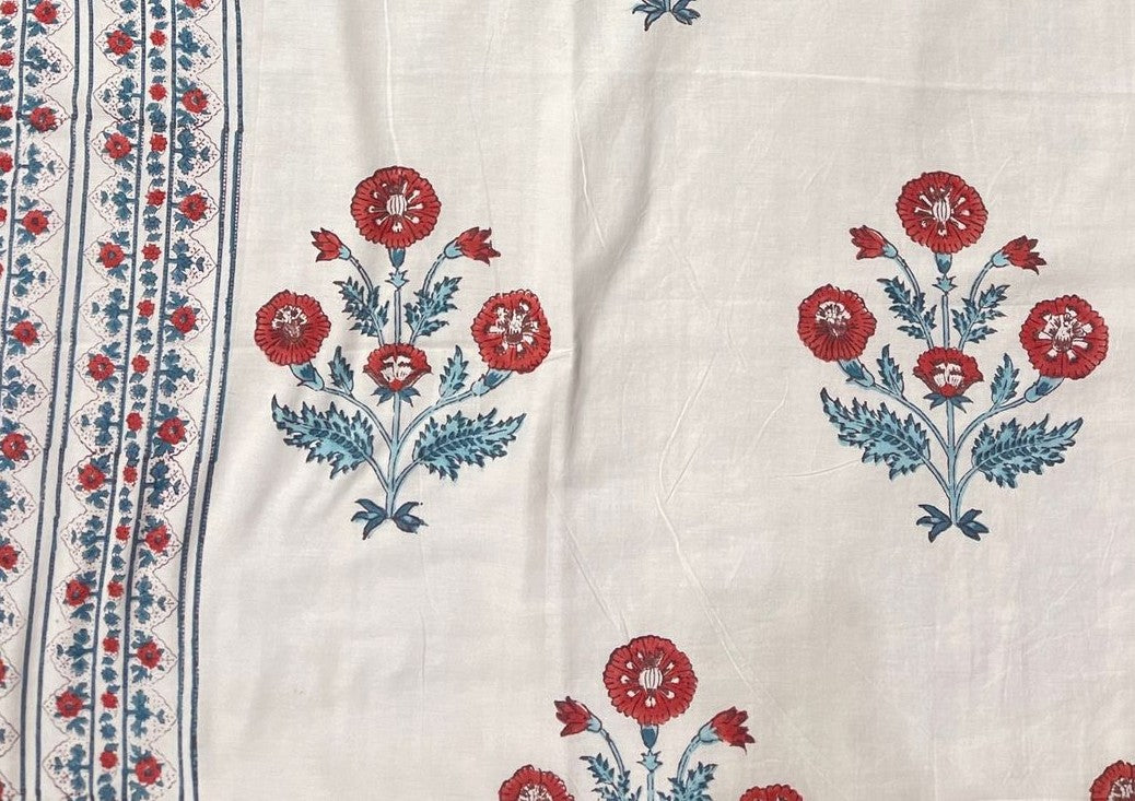 Hand Block Mul Cotton Soft AC Comforter (Dohar)