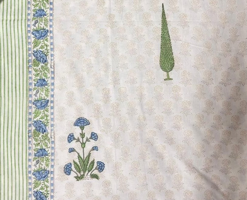 Hand Block Mul Cotton Soft AC Comforter (Dohar)