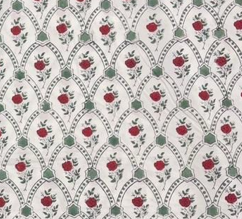 Hand Block Percale Cotton King Size Premium Bedsheet.